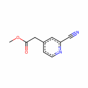 methyl 2-(2-cyano-4-pyridyl)acetate