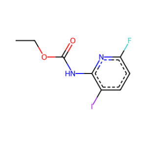 Ethyl 6-fluoro-3-iodopyridin-2-ylcarbamate