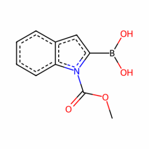 (1-(Methoxycarbonyl)-1H-indol-2-yl)boronic acid
