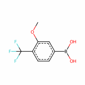 (3-Methoxy-4-(trifluoromethyl)phenyl)boronicacid