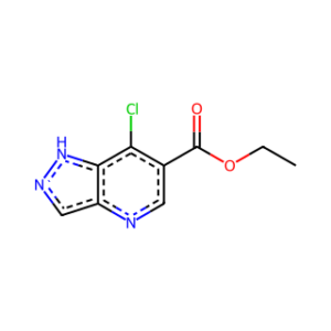 Ethyl 7-chloro-1H-pyrazolo[4,3-b]pyridine-6-carboxylate