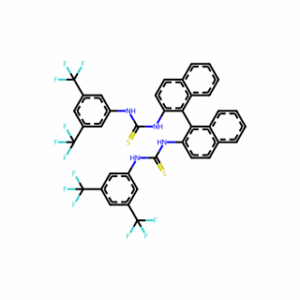 N,N′-(R)-(1,1′-Binaphthalene)-2,2′-diylbis[N′-[3,5-bis(trifluoromethyl)phenyl]thiourea
