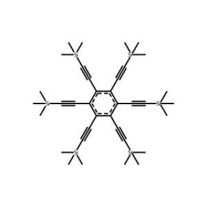 Hexakis(trimethylsilylethynyl)benzene