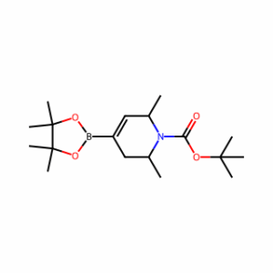 Tert-Butyl 2,6-Dimethyl-4-(4,4,5,5-Tetramethyl-1,3,2-Dioxaborolan-2-Yl)-5,6-Dihydropyridine-1(2H)-Carboxylate