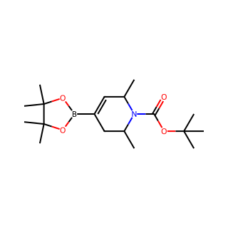 Tert-Butyl 2,6-Dimethyl-4-(4,4,5,5-Tetramethyl-1,3,2-Dioxaborolan-2-Yl)-5,6-Dihydropyridine-1(2H)-Carboxylate