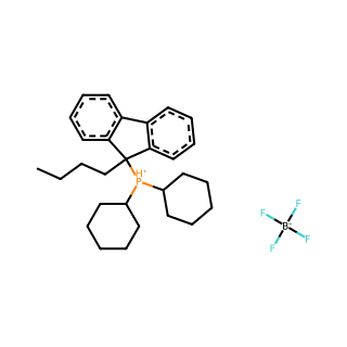 (9-Butyl-9-fluorenyl)dicyclo-hexylphosphonium tetrafluoroborate