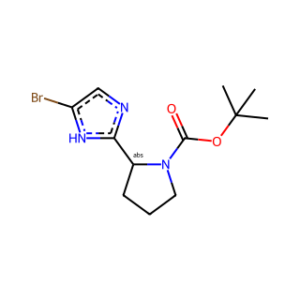 (S)-tert-Butyl 2-(5-bromo-1H-imidazol-2-yl)pyrrolidine-1-carboxylate