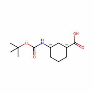 (1S,3S)-3-{[(tert-Butoxy)carbonyl]amino}cyclohexane-1-carboxylic acid