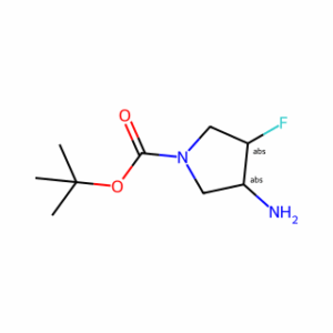(3S,4S)-tert-Butyl 3-amino-4-fluoropyrrolidine-1-carboxylate
