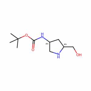 tert-Butyl ((3R,5R)-5-(hydroxymethyl)pyrrolidin-3-yl)carbamate