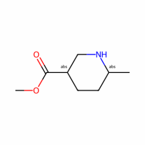 trans-3-​piperidinecarboxylic acid, 6-​methyl-​, methyl ester