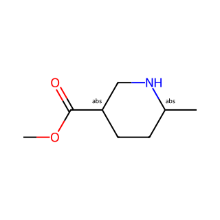 trans-3-piperidinecarboxylic acid, 6-methyl-, methyl ester