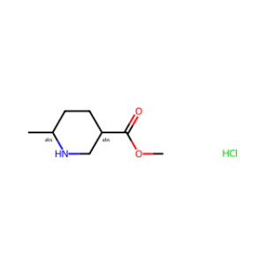 trans-Methyl 6-methylpiperidine-3-carboxylate hydrochloride