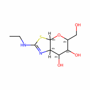 (3aR,5R,6S,7R,7aR)-2-(Ethylamino)-3​a,6,7,7a-tetrahydro-5-(hydroxymethyl)-5H-pyrano[3,​2-d]thiazole-6,7-diol