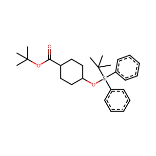 tert-Butyl 4-((tert-butyldiphenylsilyl)oxy)cyclohexanecarboxylate