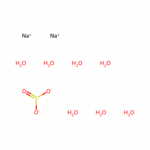 Sodium sulfite heptahydrate