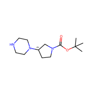 (S)-tert-Butyl 3-(piperazin-1-yl)pyrrolidine-1-carboxylate