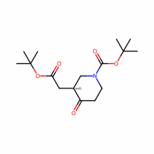 TERT-BUTYL 3-(2-(TERT-BUTOXY)-2-OXOETHYL)-4-OXOPIPERIDINE-1-CARBOXYLATE