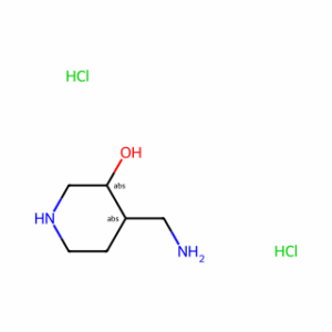trans-4-(aminomethyl)piperidin-3-ol dihydrochloride