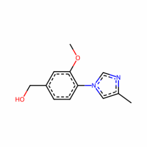 (3-Methoxy-4-(4-methyl-1H-imidazol-1-yl)phenyl)methanol