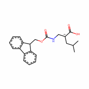 (R)-2-(((((9H-Fluoren-9-yl)methoxy)carbonyl)amino)methyl)-4-methylpentanoic acid
