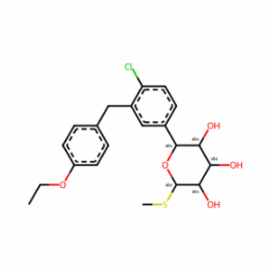 (2S,3R,4R,5S,6R)-2-(4-Chloro-3-(4-ethoxybenzyl)phenyl)-6-(methylthio)tetrahydro-2H-pyran-3,4,5-triol