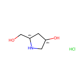 (3S,5R)-5-(HYdroxymethyl)pyrrolidin-3-ol hydrochloride