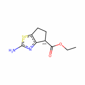 Ethyl 2-amino-5,6-dihydro-4H-cyclopenta[d]thiazole-4-carboxylate