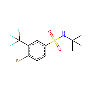 4-Bromo-N-tert-butyl-3-(trifluoromethyl)benzenesulfonamide