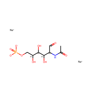 Sodium (2R,3S,4R,5R)-5-Acetamido-2,3,4-Trihydroxy-6-Oxohexyl Phosphate