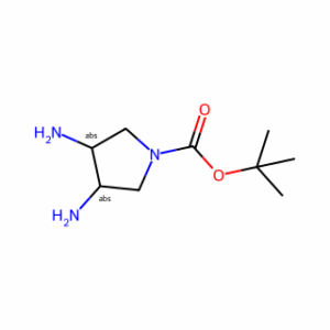 tert-butyl (3S,4S)-3,4-diaminopyrrolidine-1-carboxylate