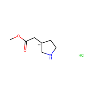 (S)-Methyl 2-(Pyrrolidin-3-Yl)Acetate Hydrochloride