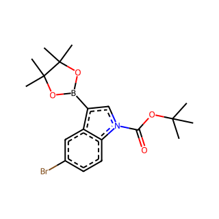 TERT-BUTYL 5-BROMO-3-(4,4,5,5-TETRAMETHYL-1,3,2-DIOXABOROLAN-2-YL)-1H-INDOLE-1-CARBOXYLATE