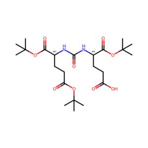 (S)-5-tert-Butoxy-4-(3-((S)-1,5-di-tert-butoxy-1,5-dioxopentan-2-yl)ureido)-5-oxopentanoic acid