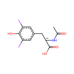 (S)-2-Acetamido-3-(4-hydroxy-3,5-diiodophenyl)propanoic acid