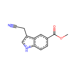 Methyl 3-(cyanomethyl)-1H-indole-5-carboxylate