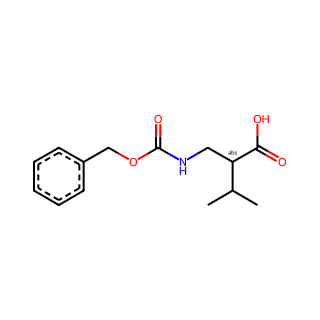 (R)-2-((((Benzyloxy)carbonyl)amino)methyl)-3-methylbutanoic acid