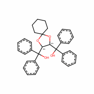 (2R,3R)-1,4-dioxaspiro[4.5]decane-2,3-diylbis(diphenylmethanol)