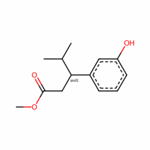 Methyl 3-(3-Hydroxyphenyl)-4-methylpentanoate