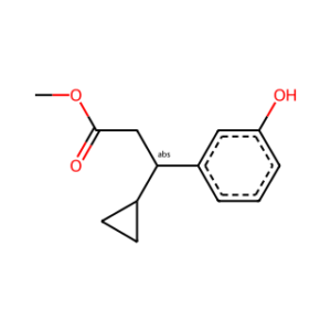 (S)-Methyl 3-cyclopropyl-3-(3-hydroxyphenyl)propanoate