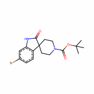 tert-Butyl 6-broMo-2-oxospiro[indoline-3,4′-piperidine]-1′-carboxylate