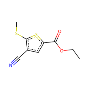 Ethyl 4-Cyano-5-(Methylthio)Thiophene-2-Carboxylate