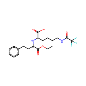 (S)-2-(((S)-1-Ethoxy-1-oxo-4-phenylbutan-2-yl)amino)-6-(2,2,2-trifluoroacetamido)hexanoic acid