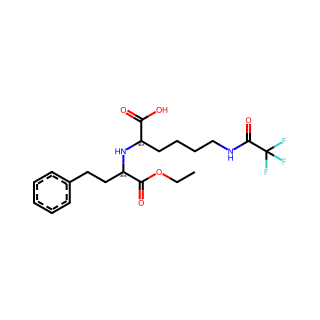 (S)-2-(((S)-1-Ethoxy-1-oxo-4-phenylbutan-2-yl)amino)-6-(2,2,2-trifluoroacetamido)hexanoic acid