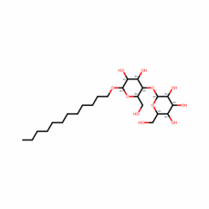 (2R,3R,4S,5S,6R)-2-(((2R,3S,4R,5R,6S)-6-(Dodecyloxy)-4,5-dihydroxy-2-(hydroxymethyl)tetrahydro-2H-pyran-3-yl)oxy)-6-(hydroxymethyl)tetrahydro-2H-pyran-3,4,5-triol