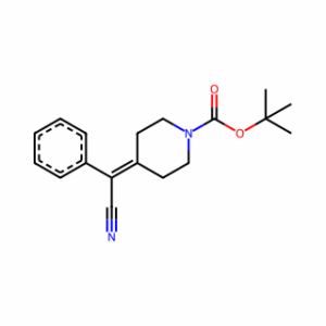 tert-butyl 4-(cyano(phenyl)Methylene)piperidine-1-carboxylate