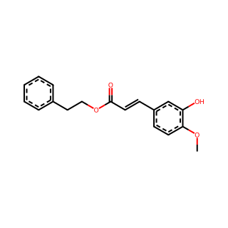 (E)-Phenethyl 3-(3-hydroxy-4-methoxyphenyl)acrylate