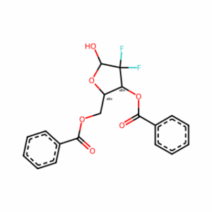 ((2R,3R)-3-(Benzoyloxy)-4,4-difluoro-5-hydroxytetrahydrofuran-2-yl)methyl benzoate