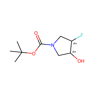 (3S,4R)-1-Boc-3-fluoro-4-hydroxypyrrolidine