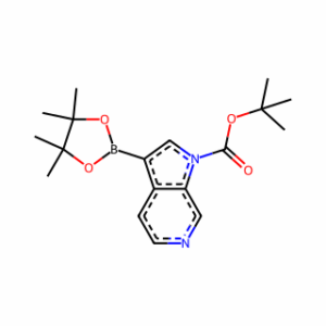 Tert-butyl 3-(4，4，5，5-tetramethyl-1，3，2-dioxaborolan-2-YL)-1H-pyrrolo[2，3-C]pyridine-1-carboxylate